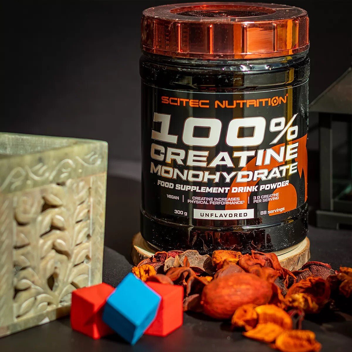 Scitec Nutrition 100% Creatine Monohydrate 300g reines Kreatin Monohydrat für Leistungssteigerung und Krafttraining