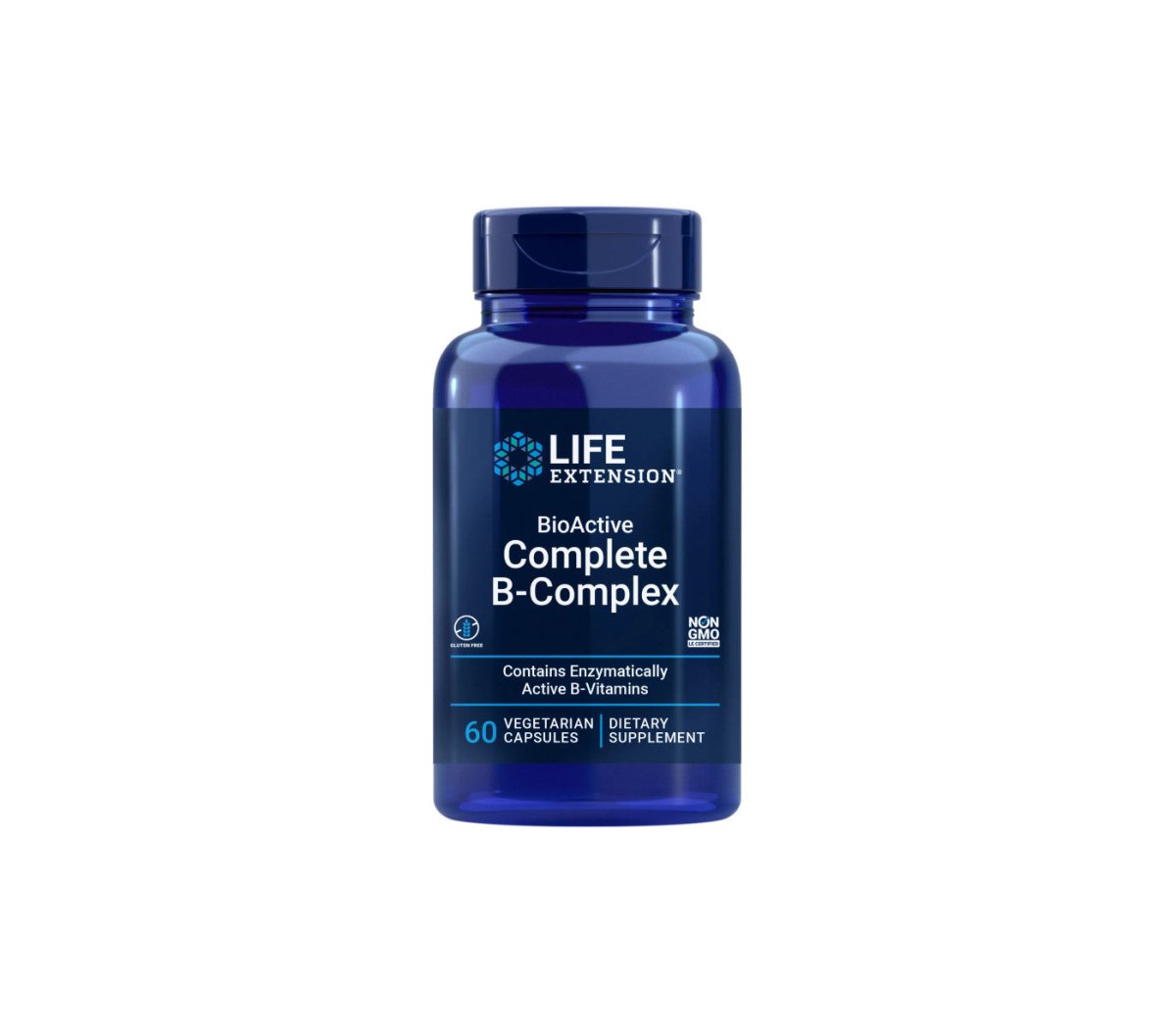 Life Extension BioActive Complete B - Complex 2x60 Kapseln | 120 Kaps - NirooX NutritionNirooX Nutrition