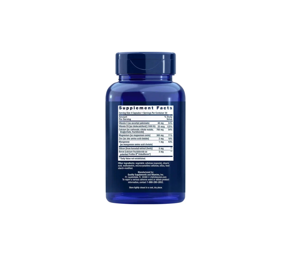 LIFE EXTENSION BONE RESTORE Vitamin K2 Kalzium 120 Kapseln/ 2 x 120 Kapseln/240k - NirooX NutritionNirooX Nutrition