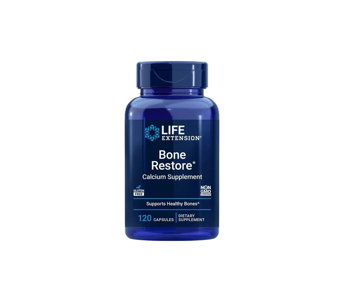 LIFE EXTENSION BONE RESTORE Vitamin K2 Kalzium 120 Kapseln/ 2 x 120 Kapseln/240k - NirooX NutritionNirooX Nutrition