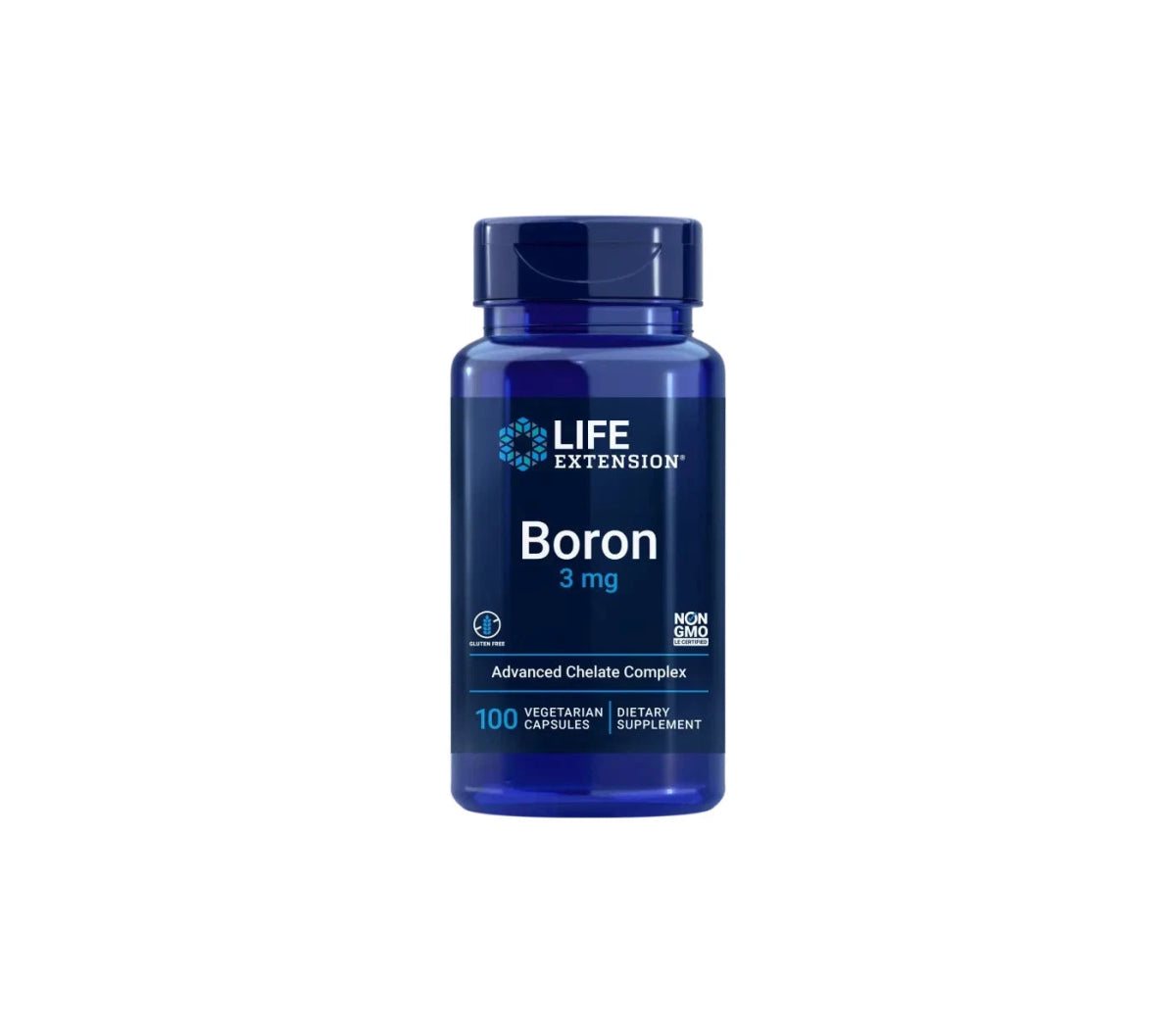 Life Extension Boron – 100 Vcaps | 3mg Bor für Knochen und Immunsystem - NirooX NutritionNirooX Nutrition