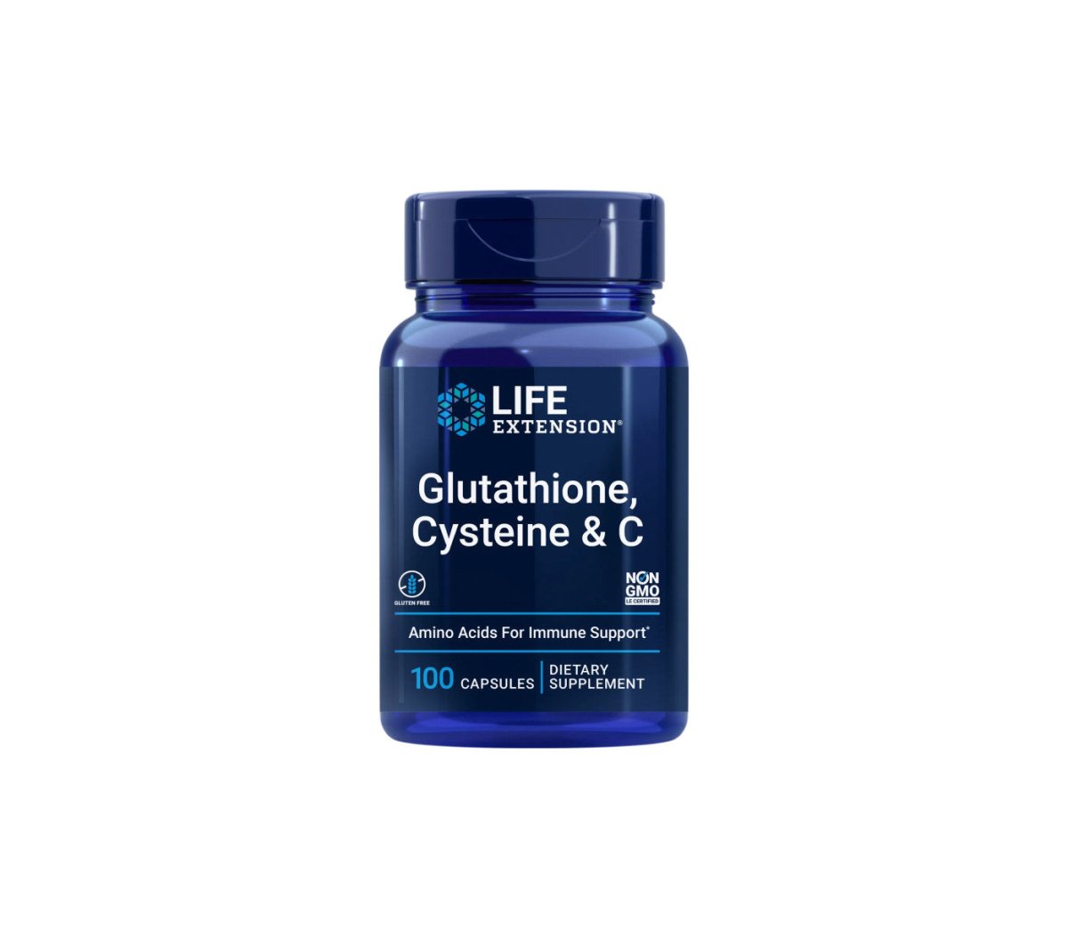 Life Extension Glutathione Cysteine & C 2x100 Kapseln | 200 Kaps - NirooX NutritionNirooX Nutrition
