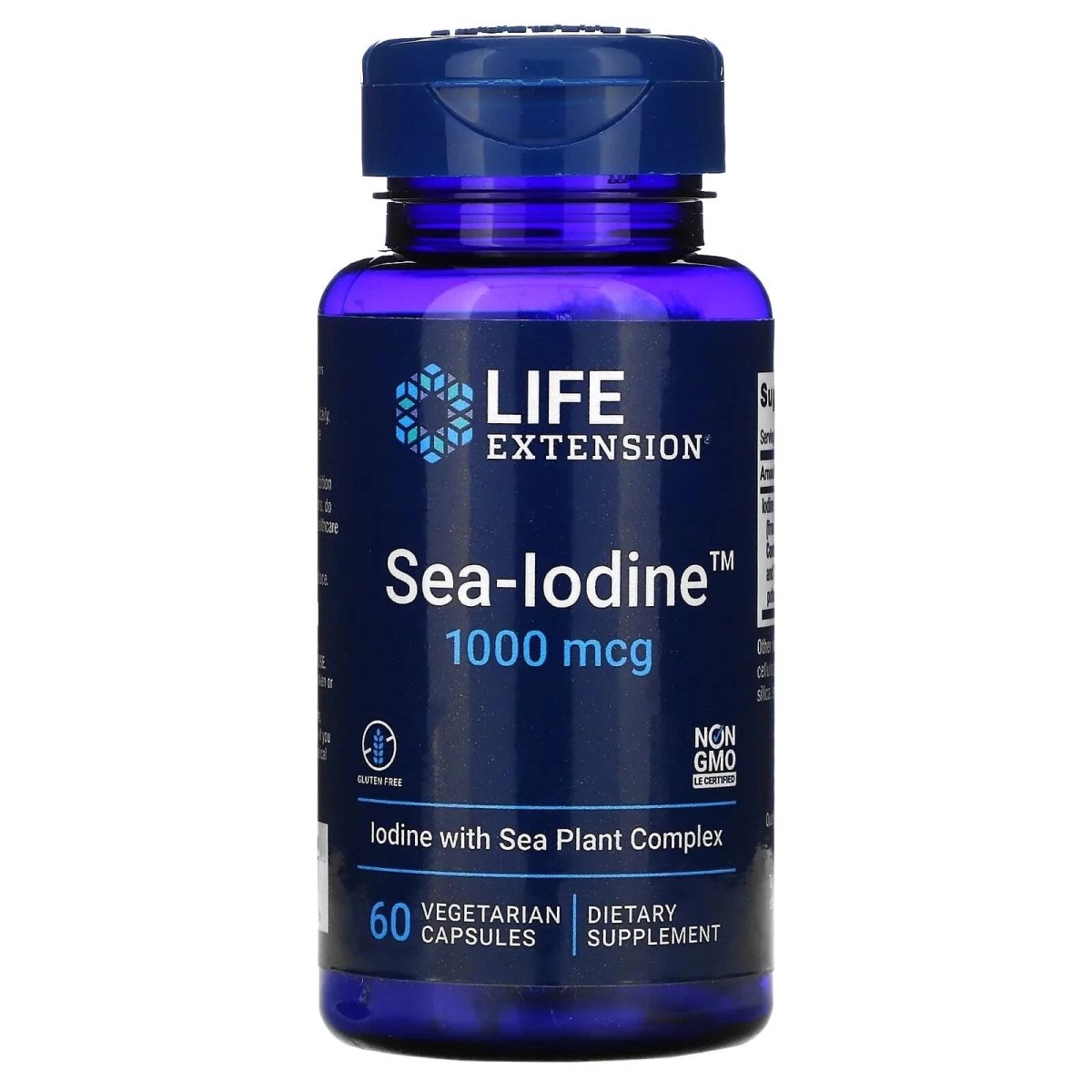 Life Extension Sea Iodine 1000mcg 2x60 Kapseln | 120 Kapseln - NirooX NutritionNirooX Nutrition
