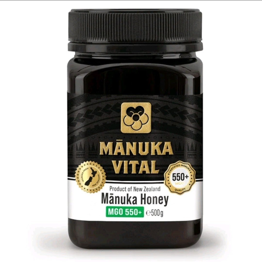 Manuka Vital Honig MGO 450+, 550+ 500 gr aus Neuseeland, Premium - Manuka - Honig - NirooX NutritionNirooX Nutrition