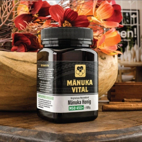 Manuka Vital Honig MGO 450+, 550+ 500 gr aus Neuseeland, Premium - Manuka - Honig - NirooX NutritionNirooX Nutrition
