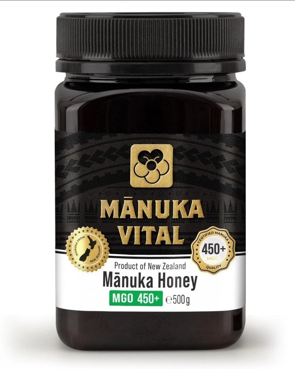 Manuka Vital Honig MGO 450+, 550+ 500 gr aus Neuseeland, Premium - Manuka - Honig - NirooX NutritionNirooX Nutrition