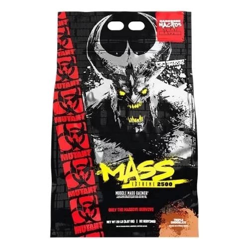 Mutant Mass XXXTREME 2500 9080g Beutel Massgainer Protein Eiweiß + Creatine 300g - NirooX NutritionMutant