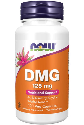 NOW Foods DMG N,N - Dimethylglycin 125mg 100 Vegane Kapseln - NirooX NutritionNirooX Nutrition