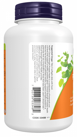 NOW Foods Clinical Strength Prostate Health 90 Softgels klinisch dosierte Prostata-Formel mit Sägepalme Beta-Sitosterin und Lycopin
