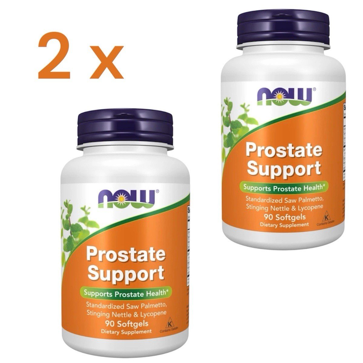 NOW Foods Prostate Support 2x90 Kapseln | Sägepalme & Lycopin - NirooX NutritionNirooX Nutrition