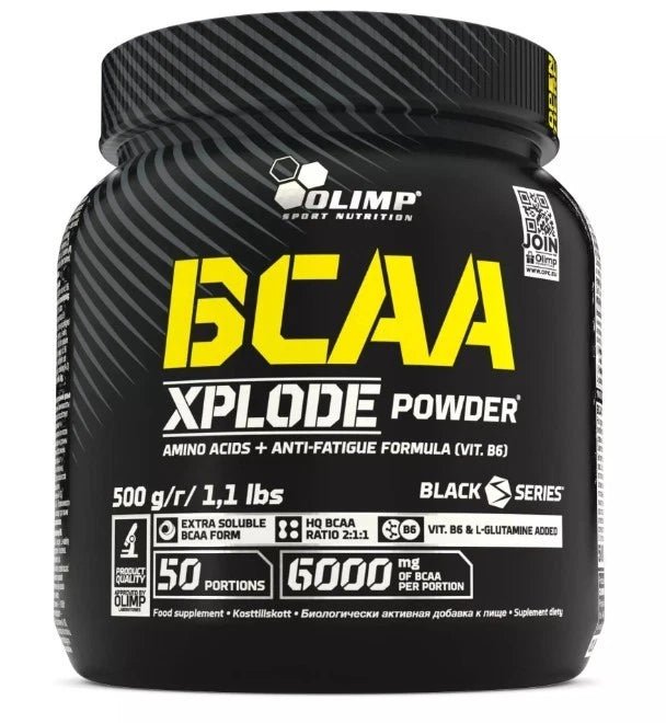 Olimp BCAA Xplode Powder – 500g | 6g BCAA + L - Glutamin pro Portion - NirooX NutritionNirooX Nutrition