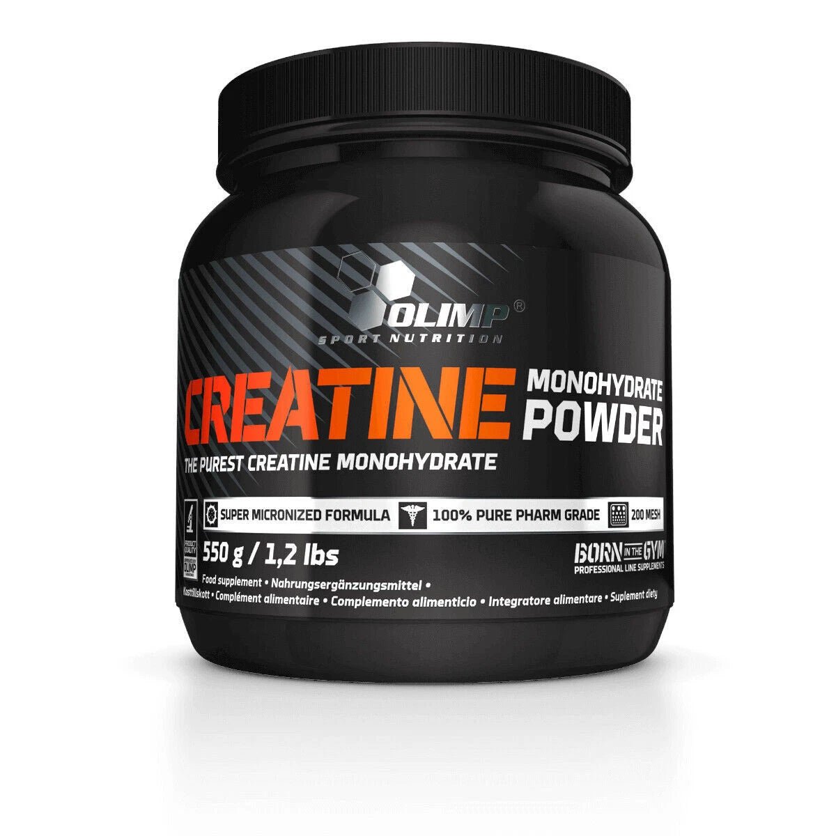 Olimp Creatine Monohydrate Powder Kreatin Monohydrat Pulver 550 g - NirooX NutritionNirooX Nutrition