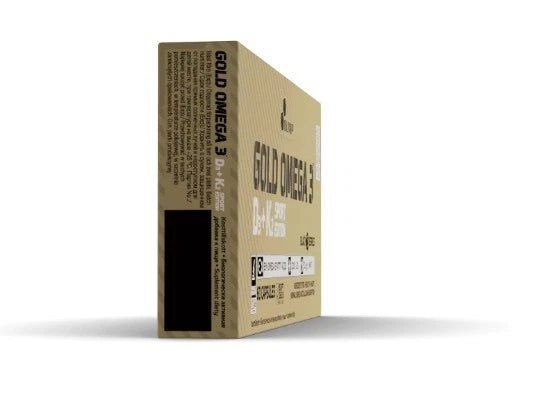 Olimp Gold Omega 3 D3+K2 Sport Edition Kapseln - 2 x 60 Kapseln - NirooX NutritionNirooX Nutrition