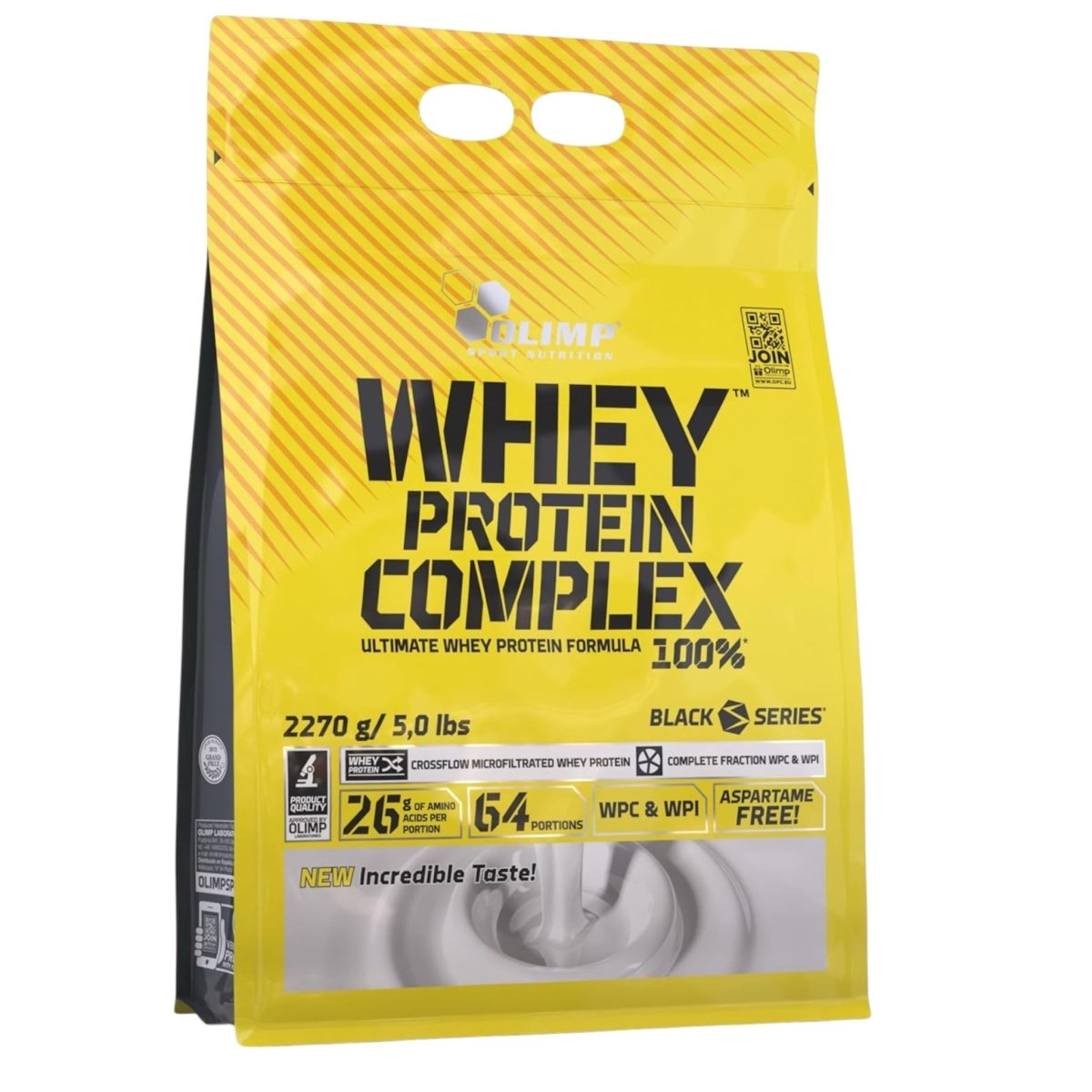 Olimp Whey Protein Complex 100% 2270g Premium Proteinpulver mit Konzentrat und Isolat für Muskelaufbau
