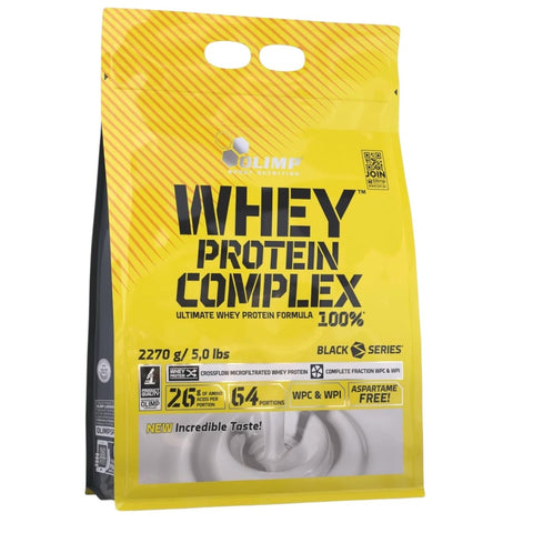 Olimp Whey Protein Complex 100% 2270g Premium Proteinpulver mit Konzentrat und Isolat für Muskelaufbau