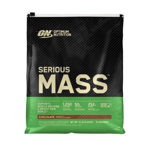 Optimum Nutrition Serious Mass 5,45 Kg-Beutel / 2 x 5,45 Kg-Beutel - NirooX NutritionNirooX Nutrition