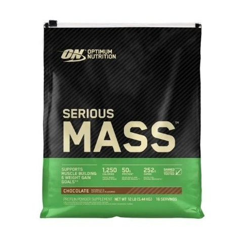 Optimum Nutrition Serious Mass 5,45 Kg-Beutel / 2 x 5,45 Kg-Beutel - NirooX NutritionNirooX Nutrition