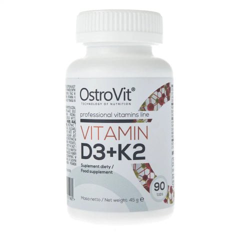 OstroVit Vitamin D3 + K2 MK - 7 90 Tabletten | 2000 IE + 100µg - NirooX NutritionNirooX Nutrition