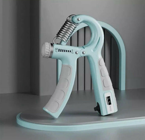 Handtrainer 5–60 KG – Einstellbarer Griffkrafttrainer für Unterarm- & Handtraining NirooX Nutrition.