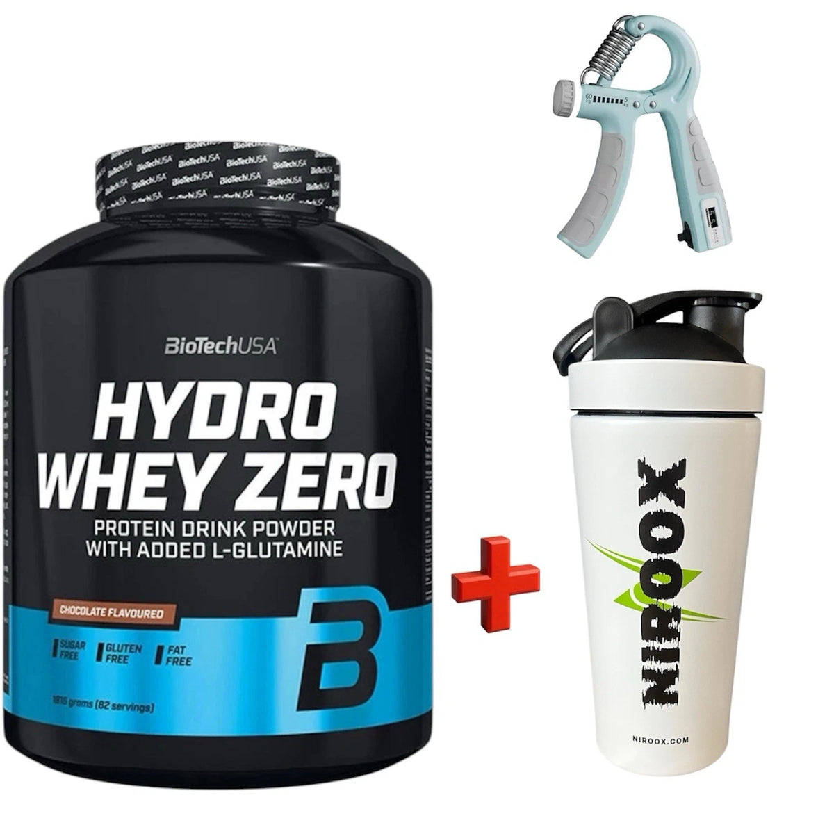 Biotech USA Hydro Whey Zero 1816g Muskelaufbau + Bonus