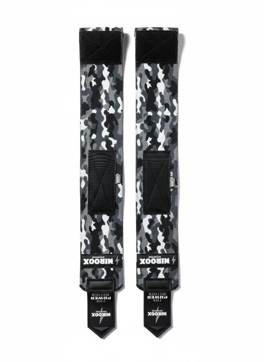 Wrist Wraps 65 cm Handgelenken Bandagen-Kraft<wbr/>training ein Paar-NirooX nutrition