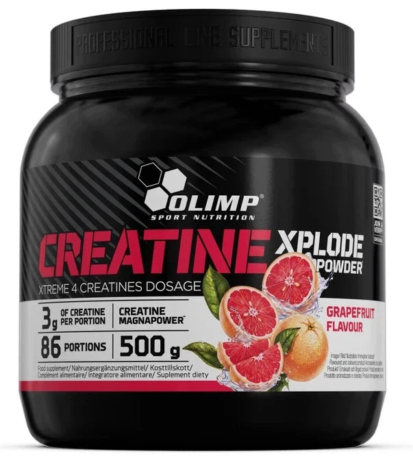 Olimp Creatine Xplode Powder 500 g – Ananas &amp; Grapefruit Geschmack, 3 g Kreatin