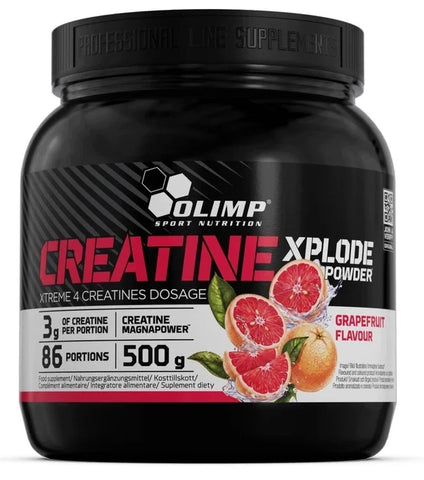 Olimp Creatine Xplode Powder 500 g – Ananas &amp; Grapefruit Geschmack, 3 g Kreatin