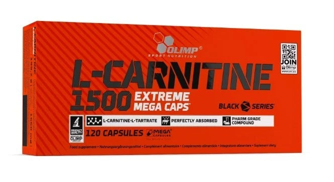Olimp L-Carnitine 1500 Extreme Mega Caps 120 Kapseln 1000mg L-Carnitin