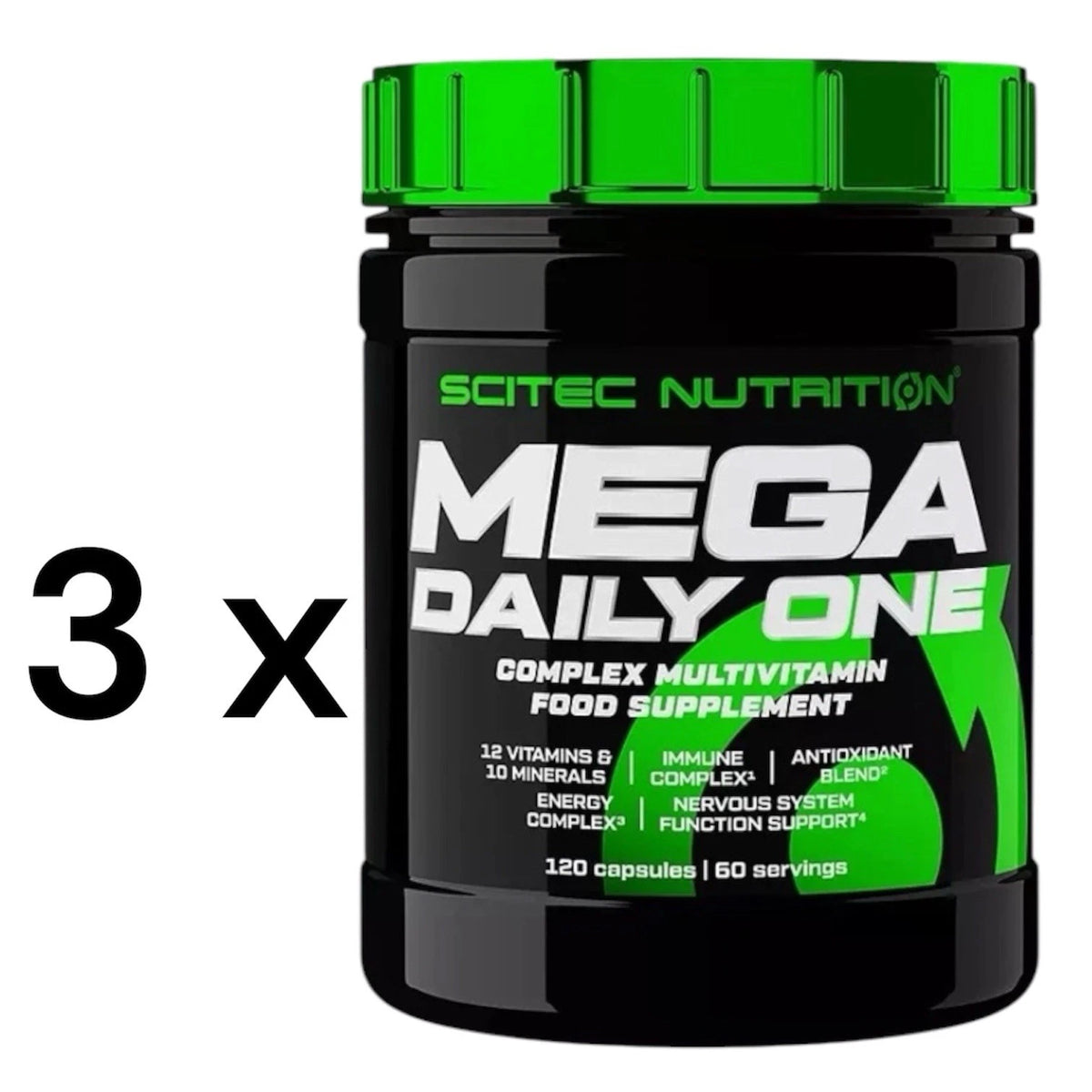 Scitec Nutrition Mega Daily One Plus 3 x 120 Kapseln Vitamine/ 360 Caps.