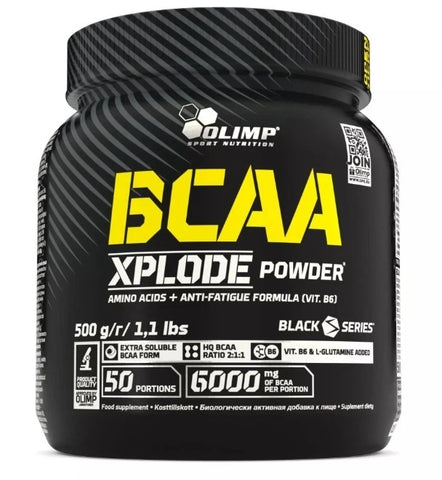 Olimp BCAA Xplode Powder 500g 6g BCAA L-Glutamin Aminosäuren Pulver