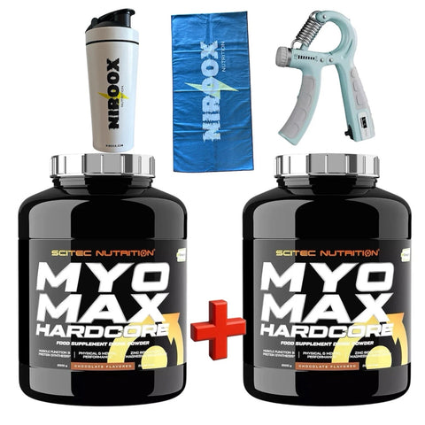 Scitec Nutrition MyoMax Hardcore Protein-Carb-K<wbr/>ombination -2x2800g, Schoko/5,6k5