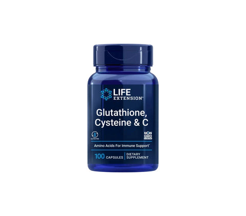 Life Extension Glutathione Cysteine C 100 Kapseln Antioxidans Komplex