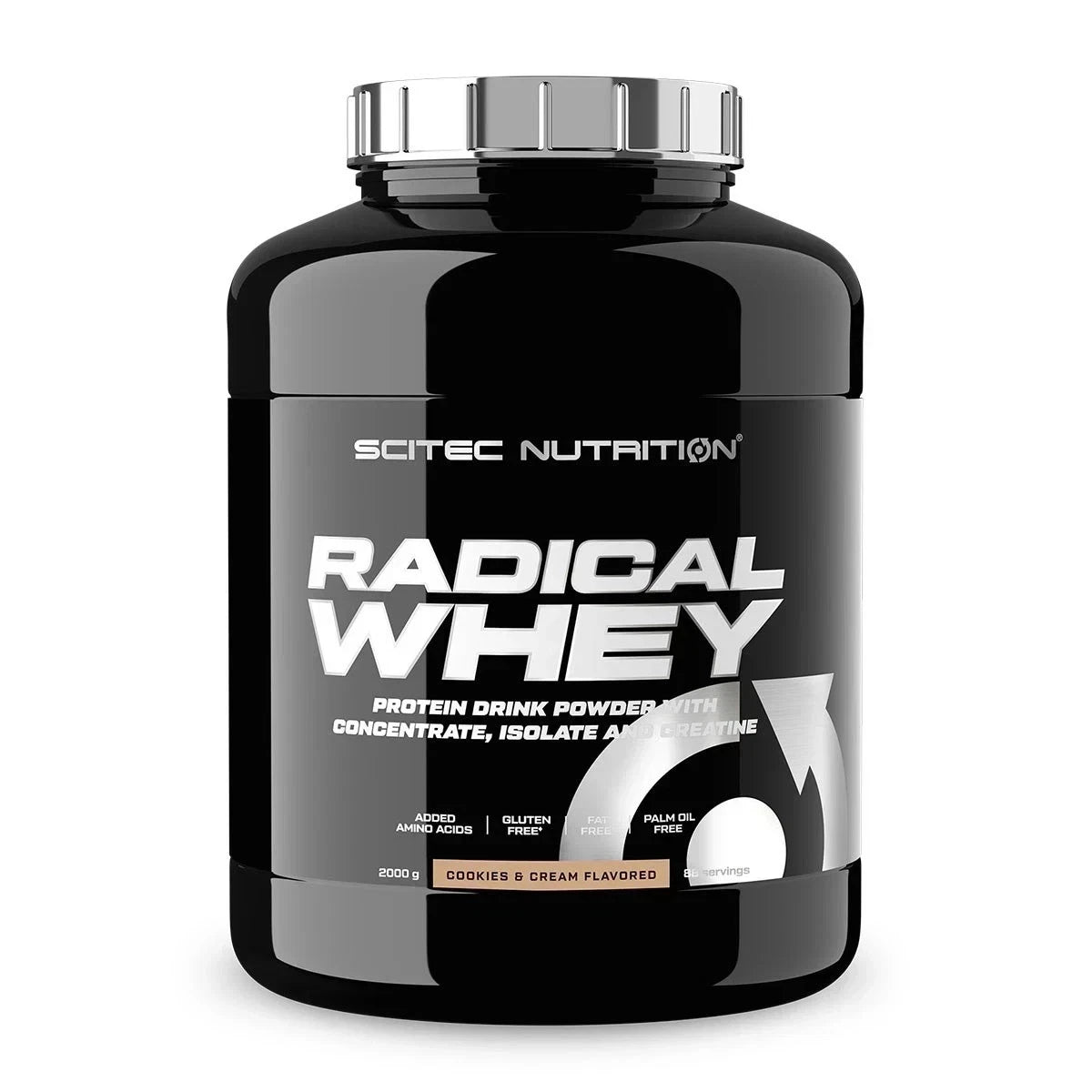 Scitec Nutrition Radical Whey 2000g Bonus Proteinpulver Muskelaufbau