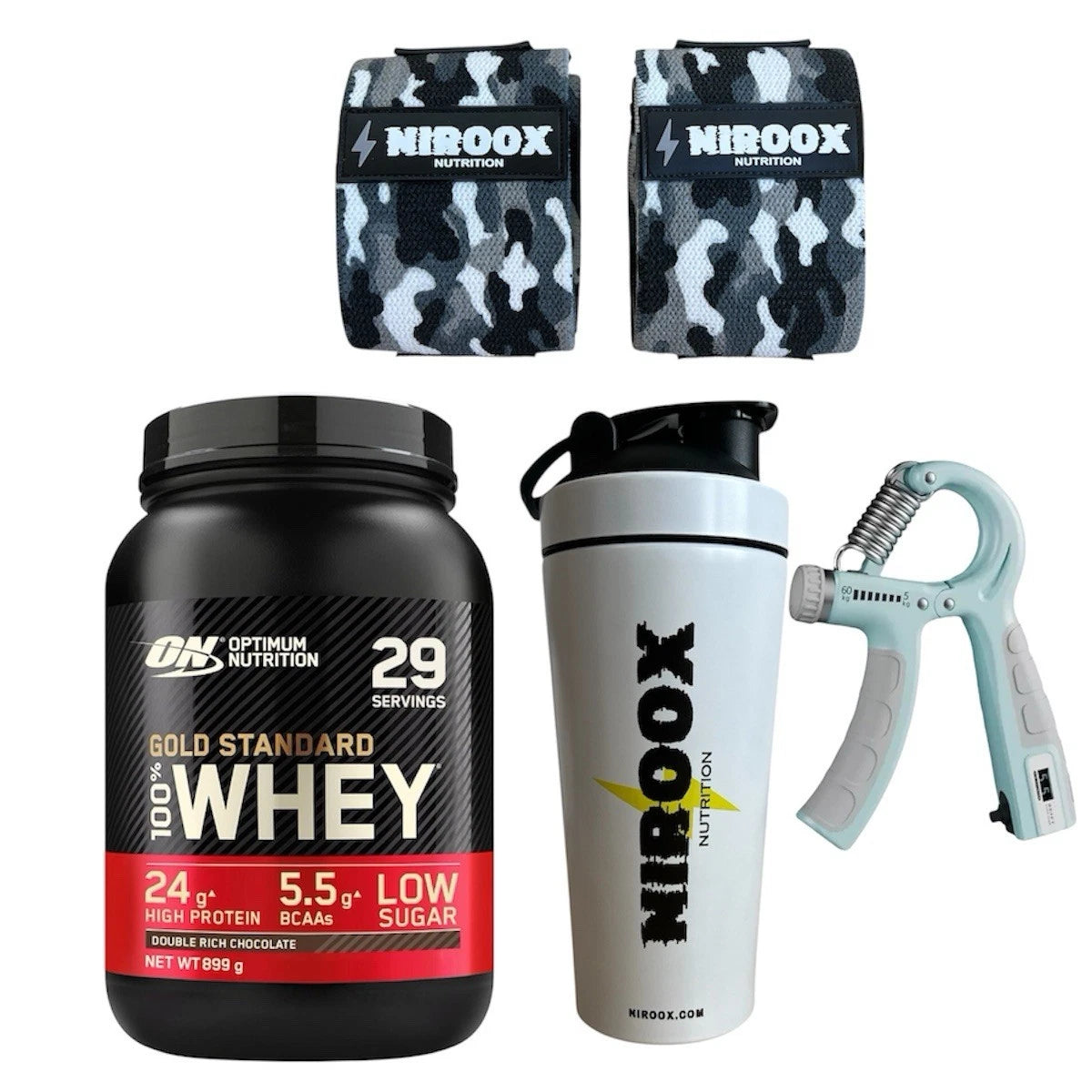 Optimum Nutrition Gold Standard 100% Molke Protein 900 gramm +Bonus