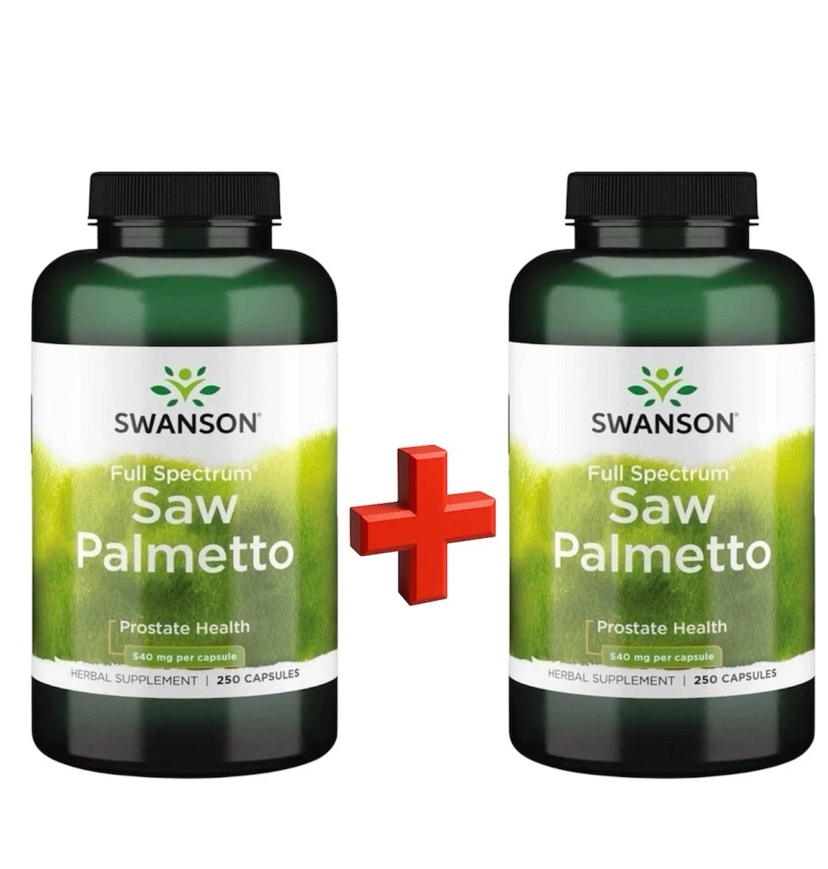 Swanson Saw Palmetto 2x250 Kapseln Sägepalme 540mg Prostata Gesundheit