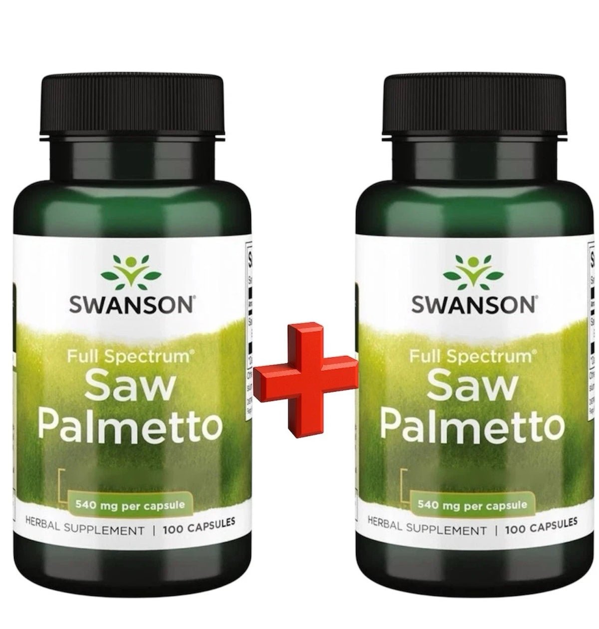 Swanson Saw Palmetto 2x100 Kapseln Sägepalme 540mg Prostata Gesundheit