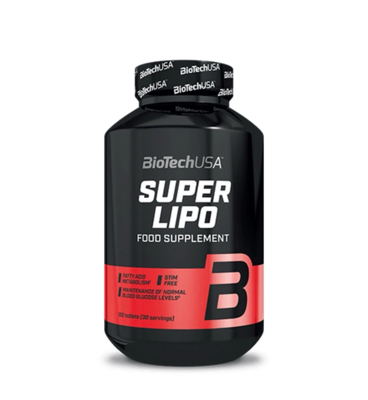 BioTech USA Super Lipo 120 Tabletten Stoffwechsel Koffeinfrei