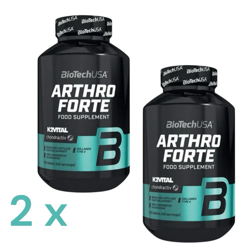 Biotech USA Arthro Forte 2x120 Tabletten Glucosamin Kollagen