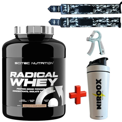 Scitec Nutrition Radical Whey 2000g Bonus Proteinpulver Muskelaufbau