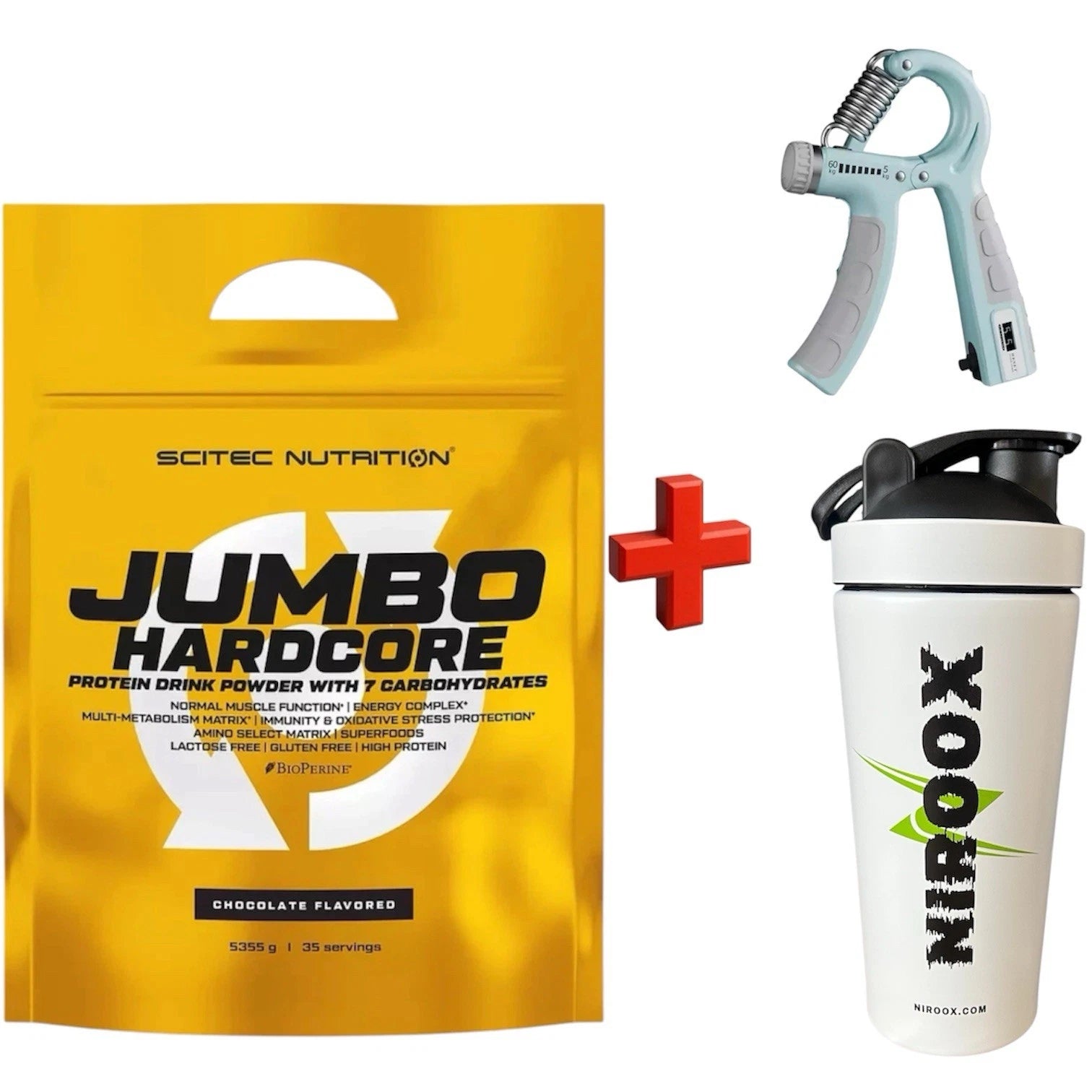 Scitec Nutrition Jumbo Hardcore 5355g Weight Gainer Muskeln-