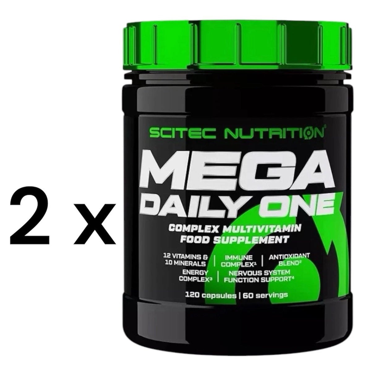 Scitec Nutrition Mega Daily One Plus 2x 120 Kapseln Vitamine/ 240 Caps.