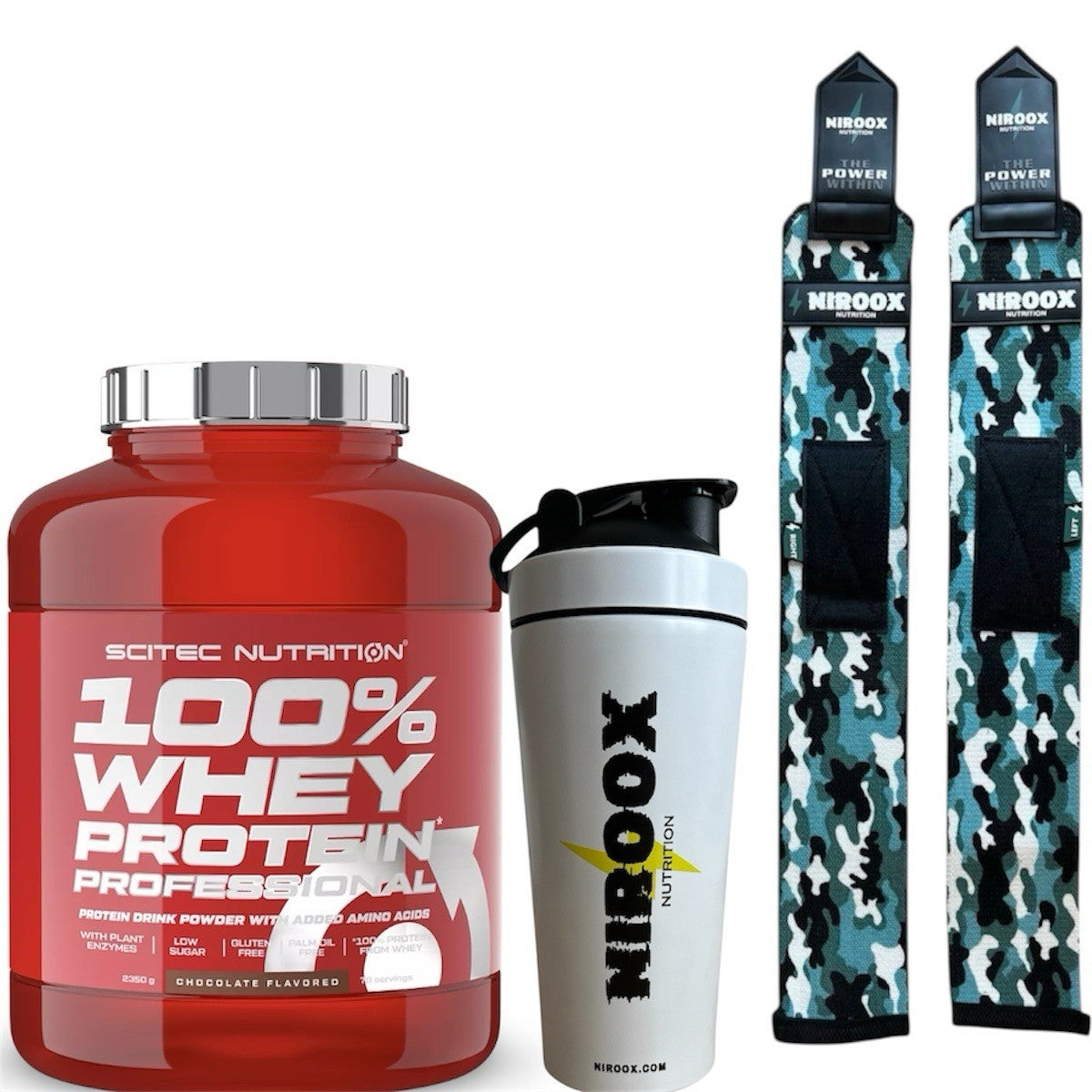 Scitec Nutrition 100% Whey Protein - 2350gr + Bonus