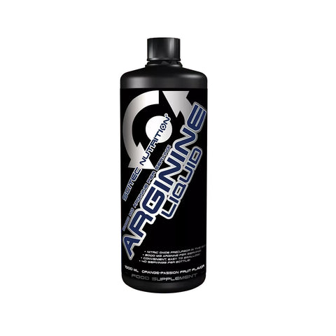 Scitec Nutrition Arginine Liquid, 3 x 1000 ml Flasche, Orange-Passion<wbr/>sfrucht