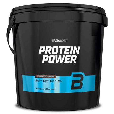 BioTechUSA - Protein Power - 4000 g - Soja-Isolat + Creatine 300 gramm + Bonus