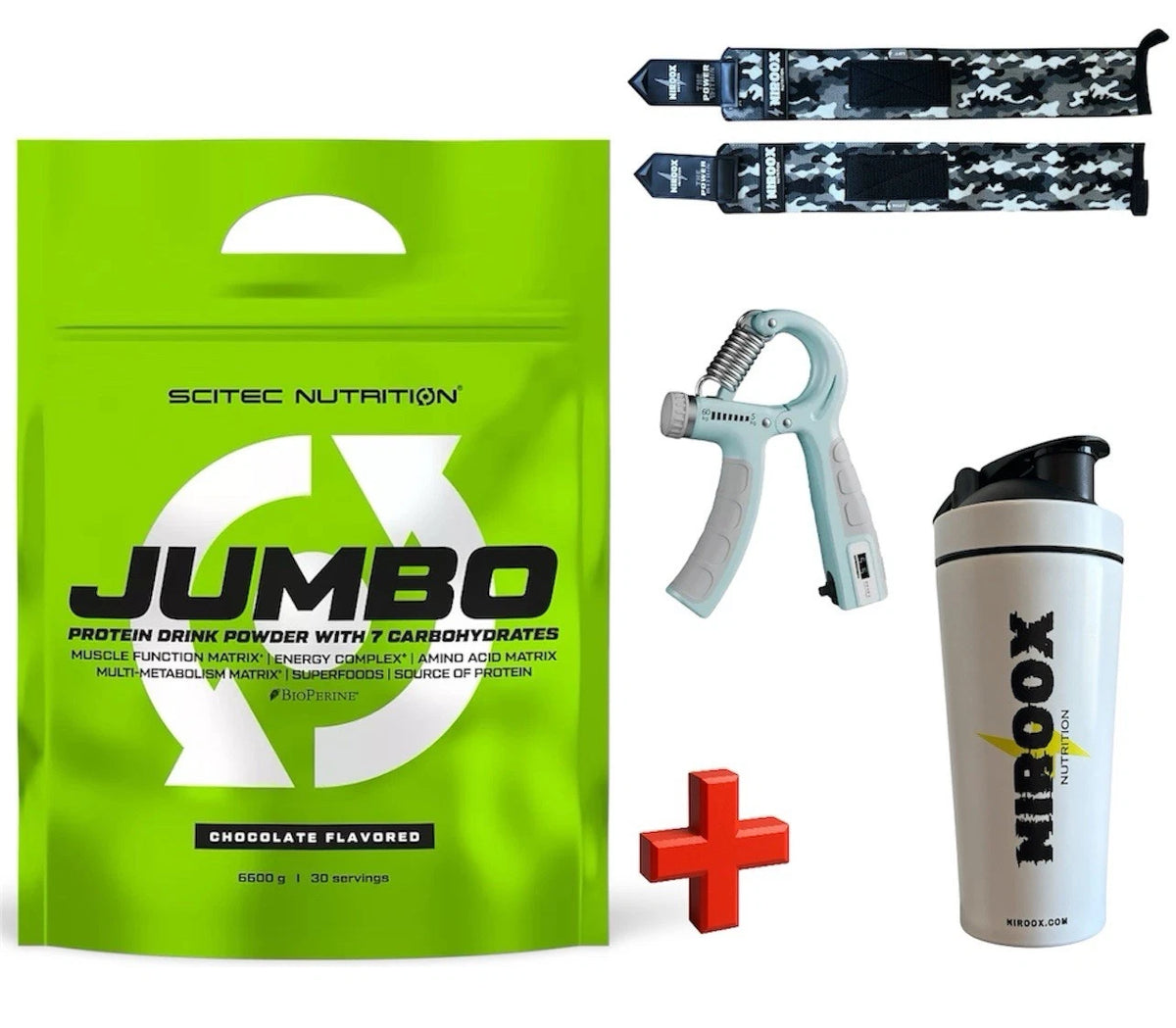 Scitec Nutrition Jumbo 6600g Mass Gainer 53g Protein 3g Kreatin