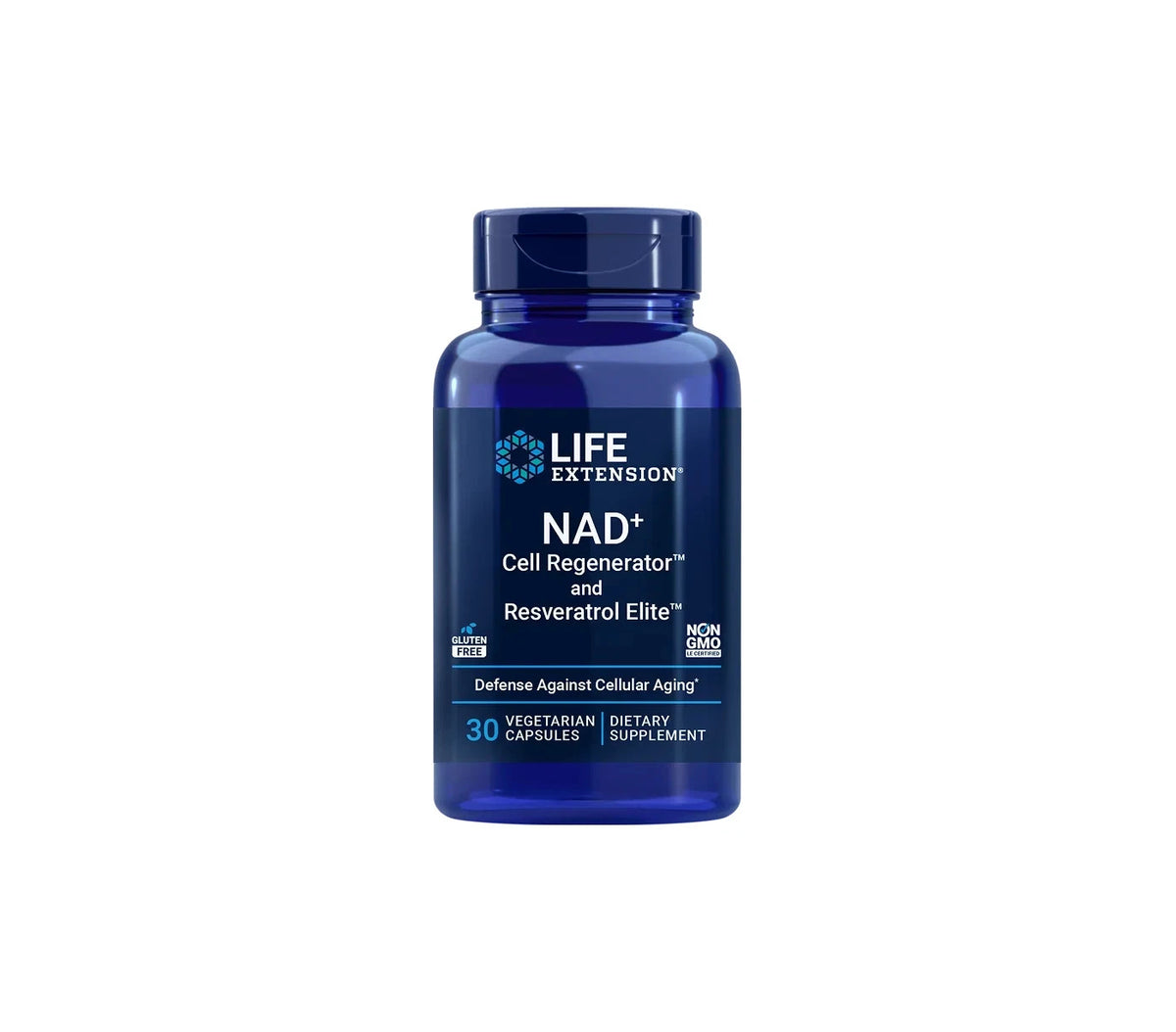 Life Extension Optimierter NAD+ Cell Regenerator Resveratrol 300mg 30 Kaps.Elite