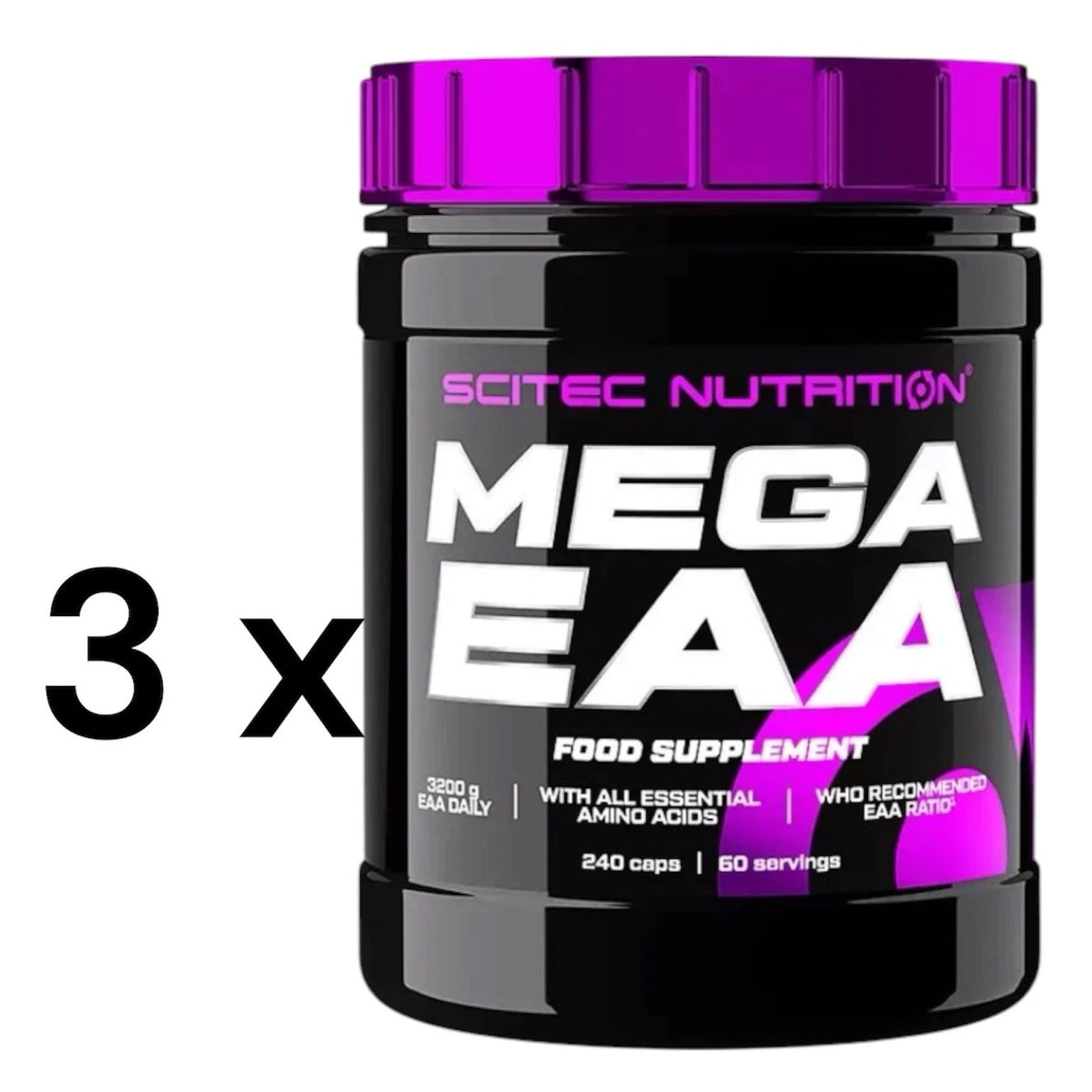Scitec Nutrition Mega EAA 3 x 240 caps total 720 caps