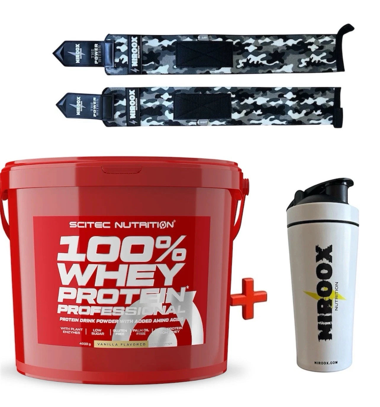 Scitec Nutrition 100% Whey Protein - 4kg + Bonus