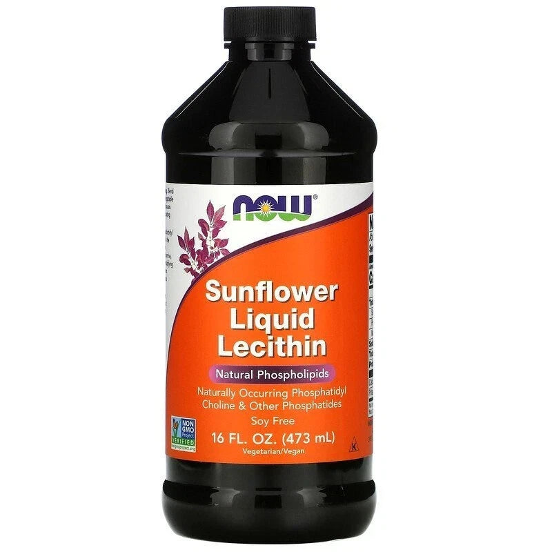 Now Foods, Sunflower Liquid Lecithin, 473ml - Blitzversand