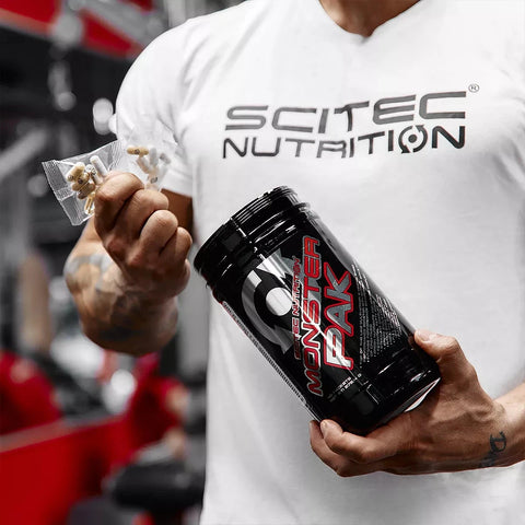 (108,53 EUR/kg) Scitec Nutrition Monster Pak 40 Beutel Dose Täglich Vitamine